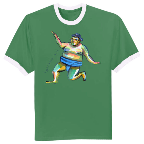Eggbeater Kick Ringer T Shirt Eggbeater Kick Ringer T Shirt Thumbnail